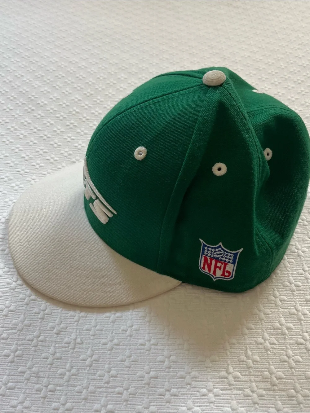 Hat interior with labels